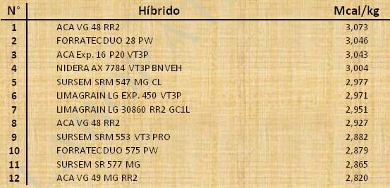 Aptitud Forrajera- Evaluación de híbridos de maíz.- Campaña 2016 – 2017. Determinación del rendimiento y la calidad de la materia seca. - Image 105