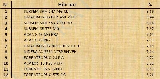 Aptitud Forrajera- Evaluación de híbridos de maíz.- Campaña 2016 – 2017. Determinación del rendimiento y la calidad de la materia seca. - Image 141