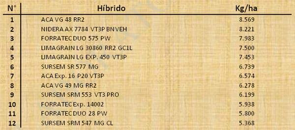 Aptitud Forrajera- Evaluación de híbridos de maíz.- Campaña 2016 – 2017. Determinación del rendimiento y la calidad de la materia seca. - Image 35