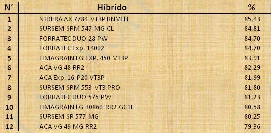 Aptitud Forrajera- Evaluación de híbridos de maíz.- Campaña 2016 – 2017. Determinación del rendimiento y la calidad de la materia seca. - Image 88