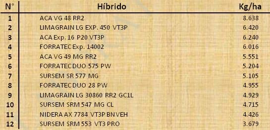 Aptitud Forrajera- Evaluación de híbridos de maíz.- Campaña 2016 – 2017. Determinación del rendimiento y la calidad de la materia seca. - Image 75