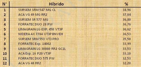 Aptitud Forrajera- Evaluación de híbridos de maíz.- Campaña 2016 – 2017. Determinación del rendimiento y la calidad de la materia seca. - Image 46