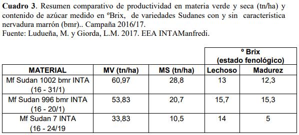 Nuevos desarrollos: variedades e híbridos forrajeros - Image 10