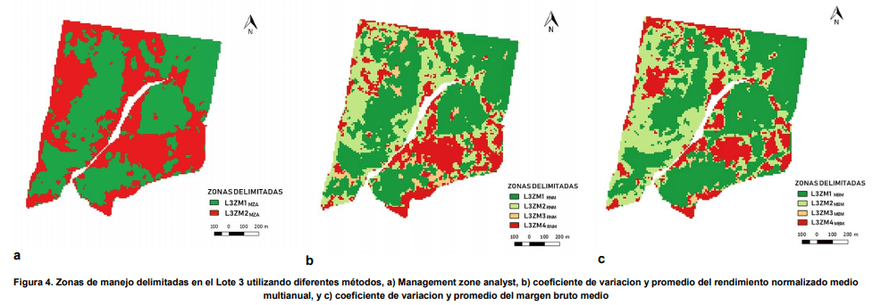 Metodos de delimitacion de zonas de manejo usando variabilidad espacio-temporal de rendimiento y margen bruto - Image 9