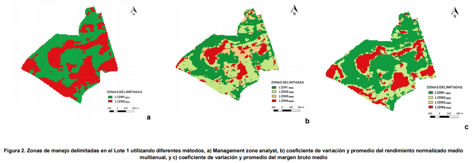 Metodos de delimitacion de zonas de manejo usando variabilidad espacio-temporal de rendimiento y margen bruto - Image 5