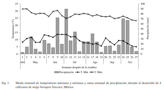 Fenología, biomasa y análisis de crecimiento de cultivares de sorgo forrajero en valles altos - Image 1