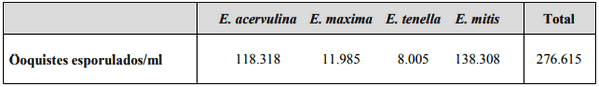 Evaluación del efecto combinado de probióticos y vacuna anticoccidial en pollos de engorde expuestos a coccidia - Image 2
