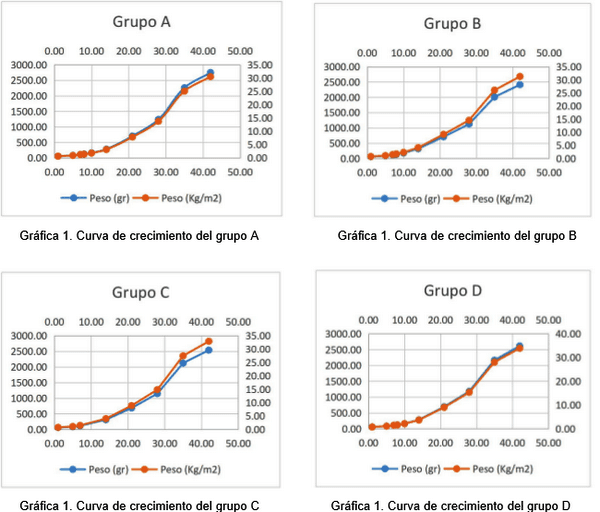 Evaluación de cuatro planes de alimentación para pollos de engorda sobre jaula elevada - Image 5