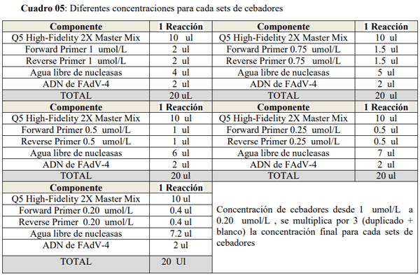 Estandarización de una PCR para detectar Fowl Adenovirus tipo 4 (FADV-4) en Farvet S.A.C. - Image 14