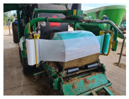 Bale de TMR de 350 kg