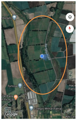 Anexo 1.-Ubicación geográfica del sitio de estudio
