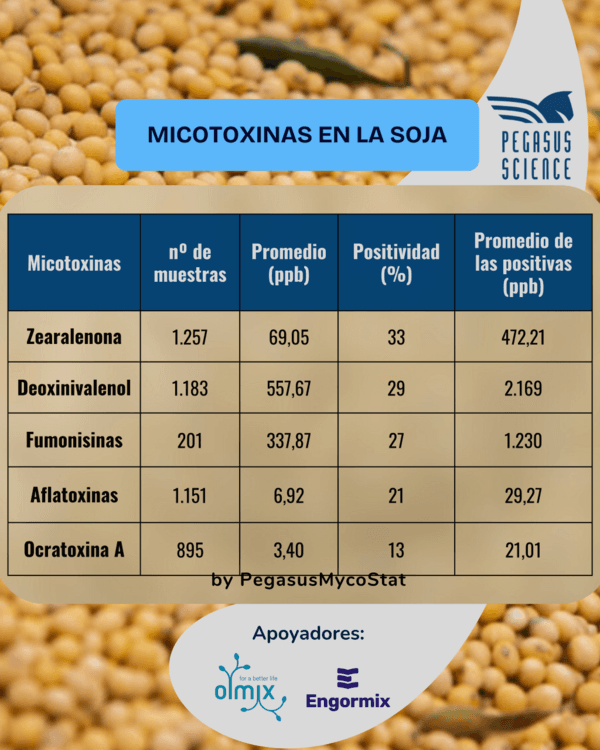 ¿Sabes cuál es la ocurrencia de micotoxinas en la soja? - Image 1