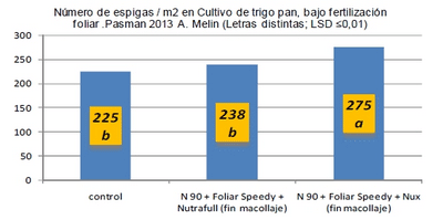 Efecto de aplicación de Micronutrientes y Nitrógeno en Cebada Cervecera y Trigo Pan - Image 2