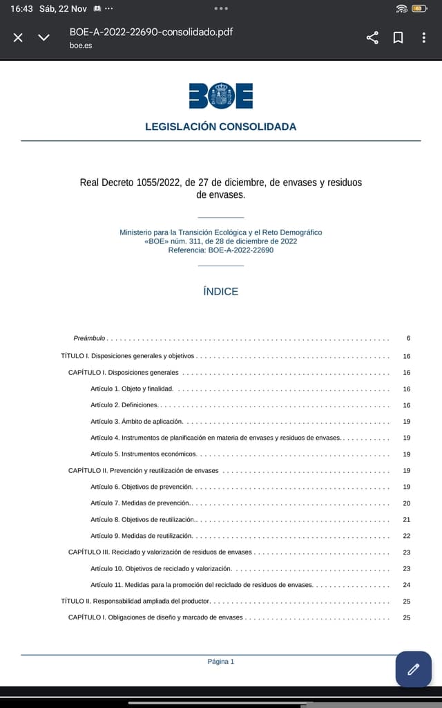 Responsabilidad del packaging en empresas de nutrición y producción animal. Legislación y caso de España, futuro en Latam?  - 1