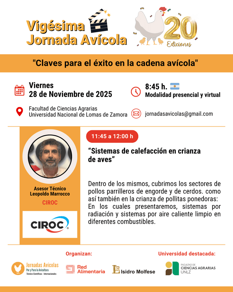 Vigésima Jorrnada Avícola - 2