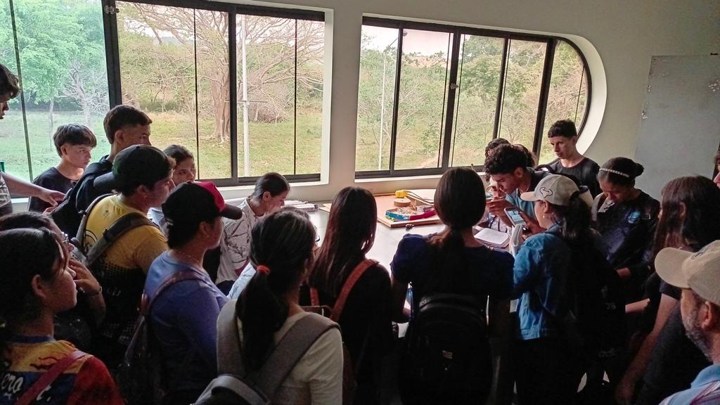 Estudiantes de Medicina Veterinaria, Visita al Herbario Port. UNELLEZ Guanare  - 3