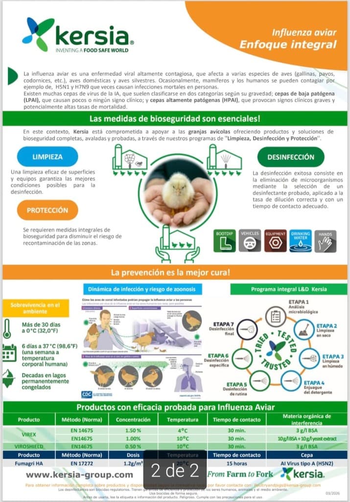 Influenza Aviar: la bioseguridad como pilar fundamental de la prevención - 2