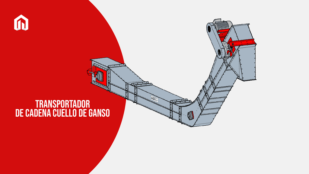 Transportador de Cadena Cuello de Ganso: Eficiencia y Versatilidad - 1