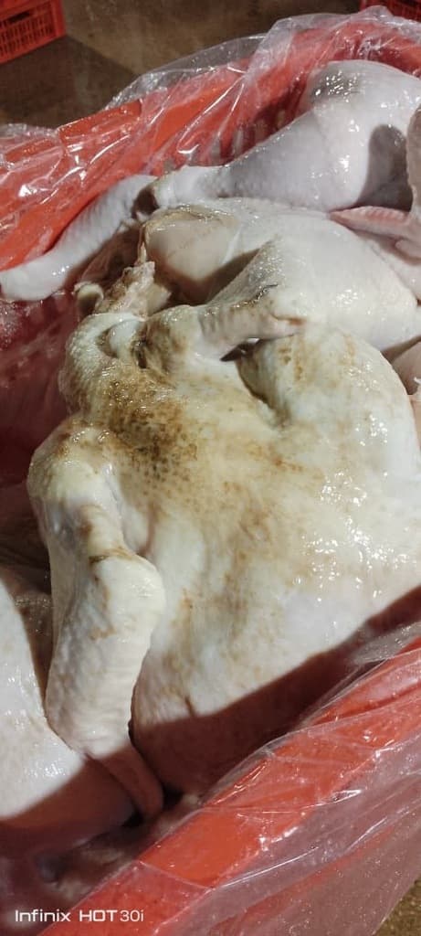 Defecto de calidad (grasa subcutánea en el pollo)  - 2