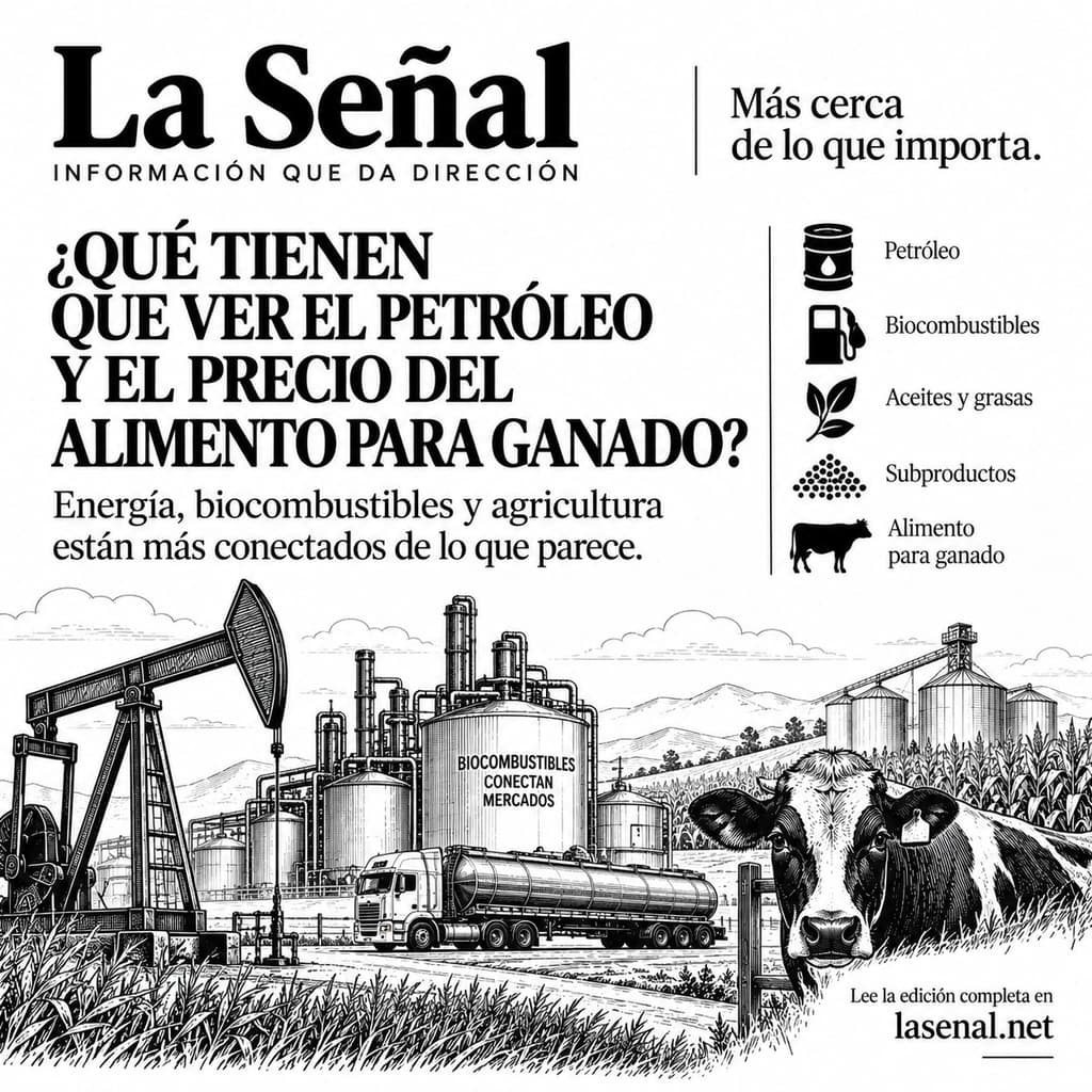¿Qué tienen que ver el petróleo y el precio del alimento para ganado? - 1