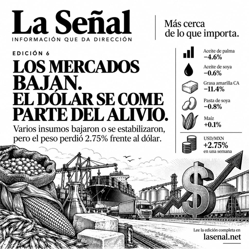 Los insumos bajaron, pero para el comprador mexicano no necesariamente son más baratos - 1