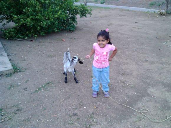 mi bebé con su fivito