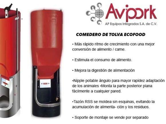 Comedero de Tolva Ecofood