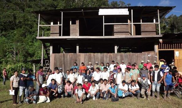 Curso de Capacitación en Santo Domingo de KOKARI, Distrito de Puerto Bermudez, Region Pasco