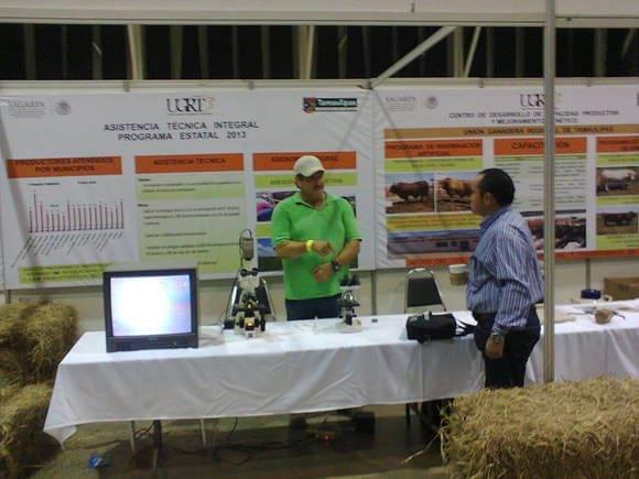 Stand de UGRT en congreso mundial de ganaderia tropical