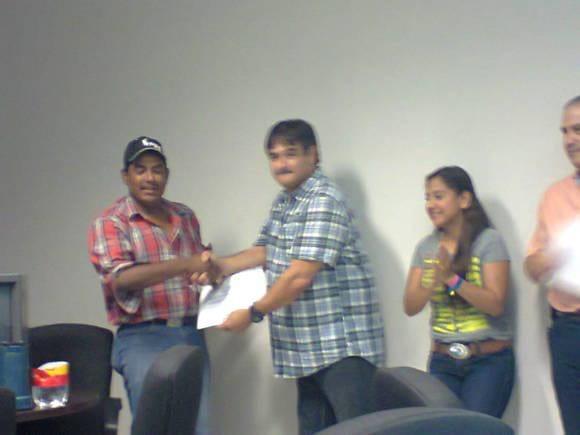 Entrega de costancias