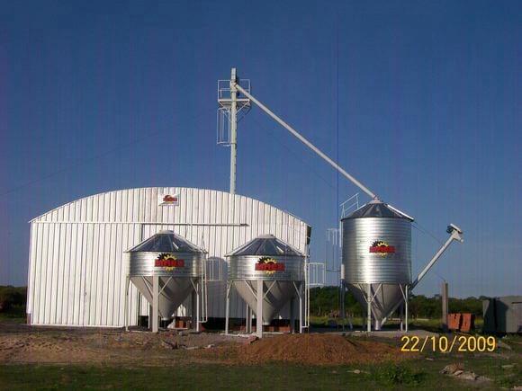 obra llave en mano entre rios argentina planta polvo 5tt/h
