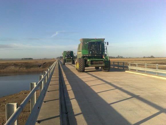 Puente obra del Salado entre Pila y Chascomús