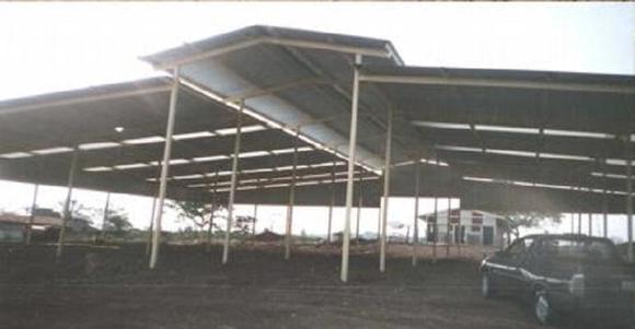 TECHUMBRE PARA PASILLO ALIMENTADOR Y AREA DE HECHADEROS