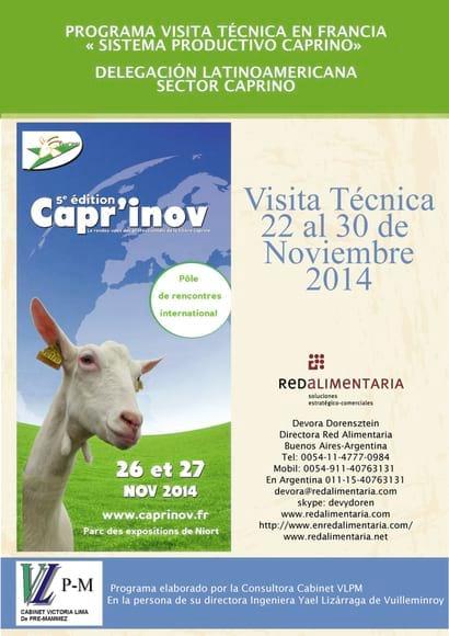 Gira técnica en Francia sector CAPRINO.