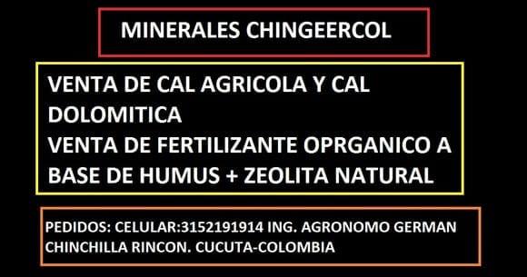 VENTA DE CAL AGRICOLA Y CAL DOLOMITICA