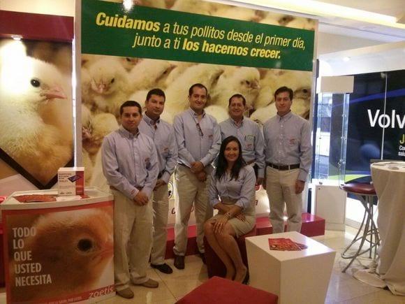 Equipo de Pronaca - Avicultura en AMEVEA 2014