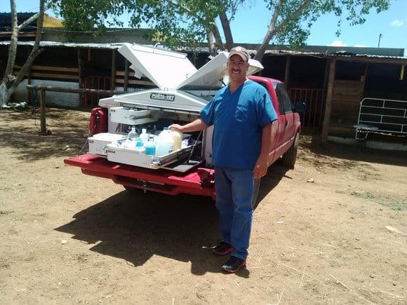 Unidad Movil Veterinaria para Equinos