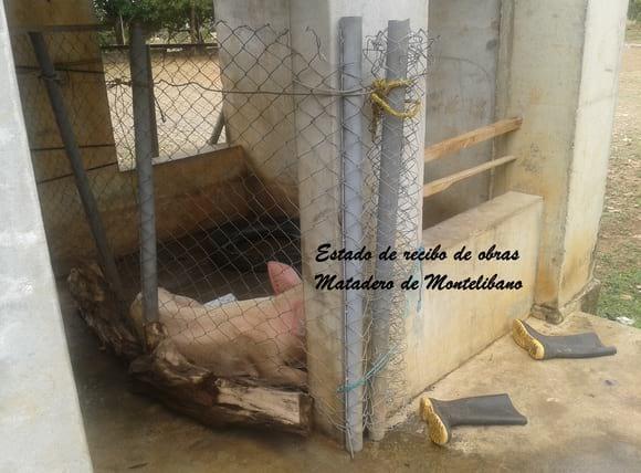 PLANTA DE BENEFICIO DE GANADO MPIO MONTELIBANO