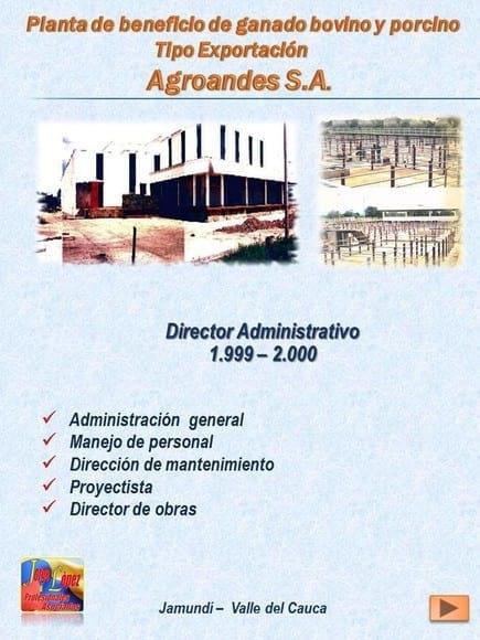 FRIGORIFICO AGROANDES S.A.