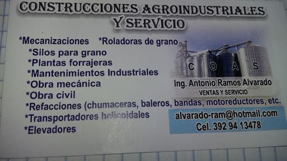 Servicios y construcciones agroindustriales