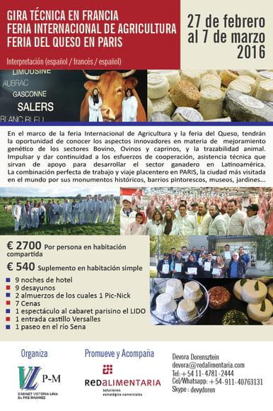GIRA FRANCIESA FERIA INTERNACIONAL DE AGRICULTURA