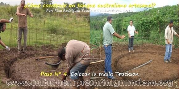 Tanque Australiano artesanal - Paso 4