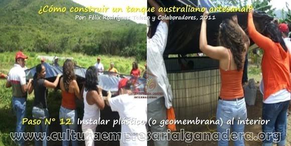 Tanque Australiano artesanal - Paso 12A