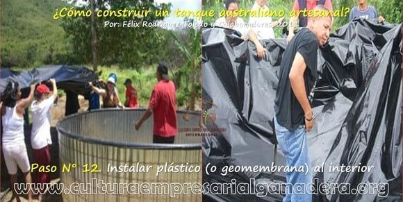 Tanque Australiano artesanal - Paso 12B
