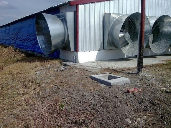 EXTRACTORES GALPON AMBIENTE CONTROLADO VALCO