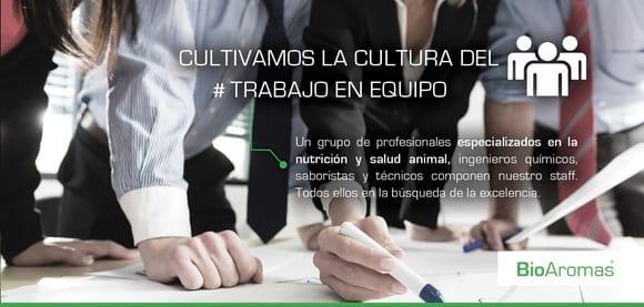 BioAromas es Trabajo en Equipo