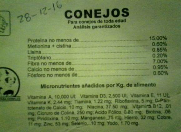 ingredientes