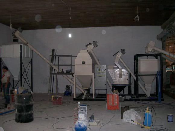 planta modular dri 5000 kg horas semi automatica