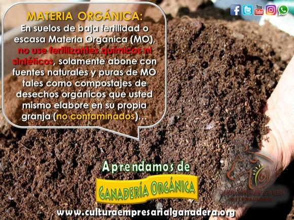 Ganadería Orgánica - P3 Materia Orgánica (Compostajes)