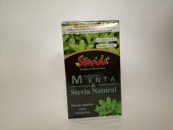 AROMATICA DE MENTA & STEVIA NATURAL